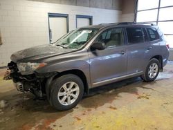 Salvage cars for sale at Indianapolis, IN auction: 2012 Toyota Highlander Hybrid