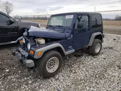 Salvage cars for sale at Cicero, IN auction: 2006 Jeep Wrangler / TJ Sport