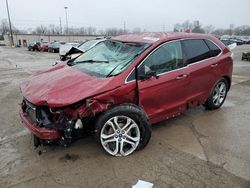 Salvage cars for sale at Fort Wayne, IN auction: 2017 Ford Edge Titanium