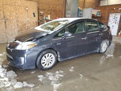 Salvage cars for sale at Ebensburg, PA auction: 2013 Toyota Prius PLUG-IN