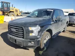 Salvage trucks for sale at Brighton, CO auction: 2017 Ford F150 Supercrew