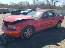 Salvage cars for sale at Augusta, GA auction: 2008 Ford Mustang