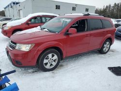 Salvage cars for sale at Cookstown, ON auction: 2012 Dodge Journey SXT