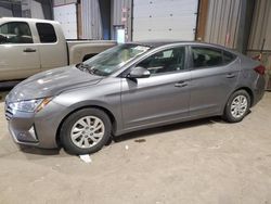 Salvage cars for sale at West Mifflin, PA auction: 2019 Hyundai Elantra SE