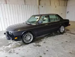 Salvage cars for sale at Gainesville, GA auction: 1985 BMW 535 I