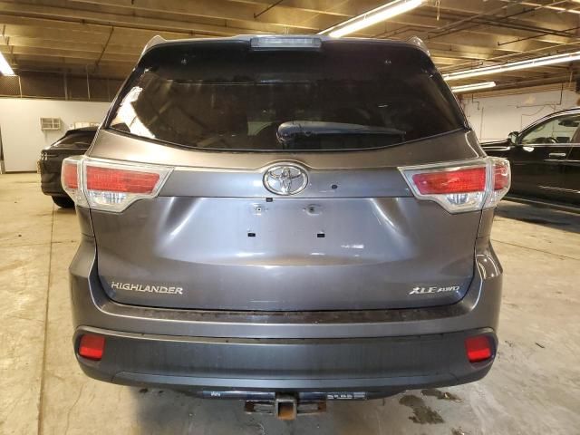 2015 Toyota Highlander XLE