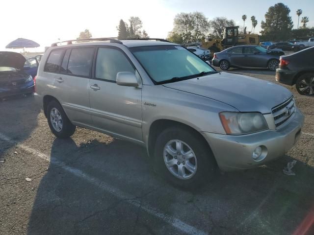 2002 Toyota Highlander Limited