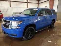 Salvage cars for sale at Lansing, MI auction: 2017 Chevrolet Tahoe Police