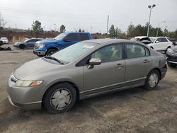 Honda Civic Vehiculos salvage en venta: 2007 Honda Civic Hybrid