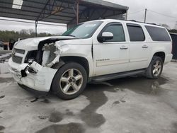 Salvage cars for sale at Cartersville, GA auction: 2011 Chevrolet Suburban C1500 LT