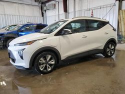 Salvage cars for sale at Franklin, WI auction: 2022 Chevrolet Bolt EUV LT