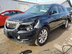 Salvage cars for sale at Pekin, IL auction: 2015 Buick Enclave