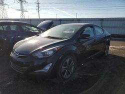 Salvage cars for sale at Elgin, IL auction: 2016 Hyundai Elantra SE