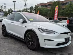 Tesla salvage cars for sale: 2022 Tesla Model X