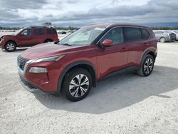 Salvage cars for sale at Arcadia, FL auction: 2021 Nissan Rogue SV