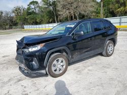 Salvage cars for sale at Fort Pierce, FL auction: 2020 Toyota Rav4 LE