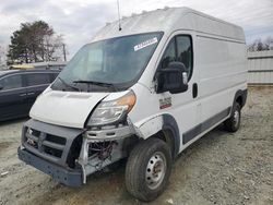 Dodge Promaster 2500 2500 High salvage cars for sale: 2017 Dodge RAM Promaster 2500 2500 High