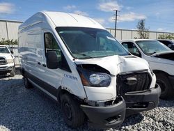 Salvage trucks for sale at Apopka, FL auction: 2023 Ford Transit T-250