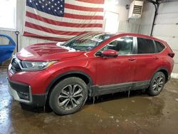 Salvage cars for sale from Copart Lyman, ME: 2022 Honda CR-V EX