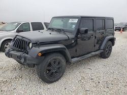 Jeep salvage cars for sale: 2014 Jeep Wrangler Unlimited Sahara