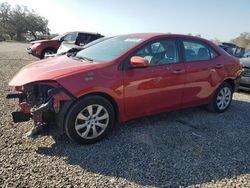 Salvage cars for sale at Riverview, FL auction: 2015 Toyota Corolla L