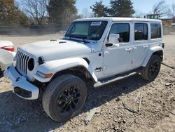 Salvage cars for sale at Madisonville, TN auction: 2021 Jeep Wrangler Unlimited Sahara