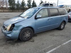 Salvage cars for sale at Rancho Cucamonga, CA auction: 2012 KIA Sedona LX