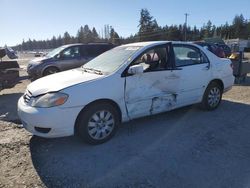 Toyota Vehiculos salvage en venta: 2004 Toyota Corolla CE