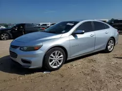 Chevrolet Malibu lt salvage cars for sale: 2017 Chevrolet Malibu LT