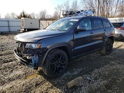 Salvage SUVs for sale at auction: 2017 Jeep Grand Cherokee Laredo