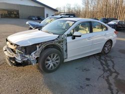 Salvage cars for sale at East Granby, CT auction: 2015 Subaru Legacy 2.5I Premium