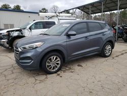 Salvage cars for sale at Austell, GA auction: 2017 Hyundai Tucson SE