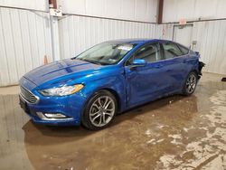 Salvage cars for sale at Pennsburg, PA auction: 2017 Ford Fusion SE