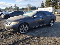 Vehiculos salvage en venta de Copart Graham, WA: 2007 Lexus GS 350