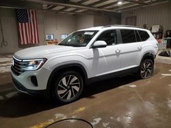 Salvage cars for sale at West Mifflin, PA auction: 2025 Volkswagen Atlas SE