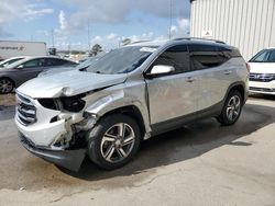 Salvage cars for sale at New Orleans, LA auction: 2020 GMC Terrain SLT