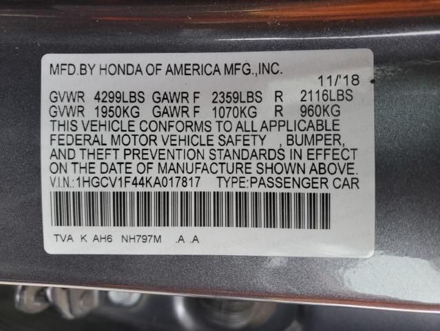 2019 Honda Accord EX