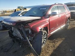 Carros salvage a la venta en subasta: 2016 GMC Terrain Denali