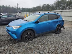 Salvage cars for sale at Ellenwood, GA auction: 2017 Toyota Rav4 LE