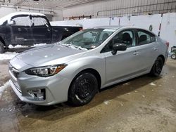 Salvage cars for sale at Candia, NH auction: 2017 Subaru Impreza