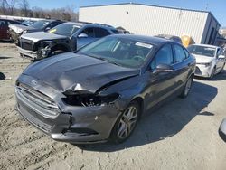 Salvage cars for sale at Spartanburg, SC auction: 2016 Ford Fusion SE