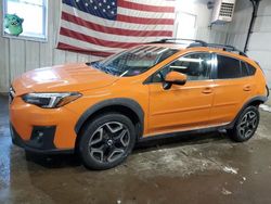 Salvage cars for sale at Lyman, ME auction: 2018 Subaru Crosstrek Limited