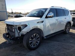 Carros salvage a la venta en subasta: 2018 Nissan Armada SV