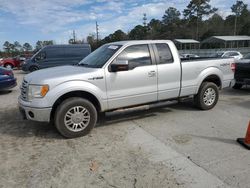 Salvage cars for sale at Savannah, GA auction: 2013 Ford F150 Super Cab