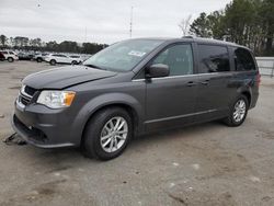 Dodge Grand Caravan sxt salvage cars for sale: 2020 Dodge Grand Caravan SXT