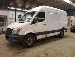 Salvage trucks for sale at Wheeling, IL auction: 2017 Mercedes-Benz Sprinter 2500