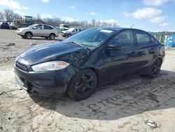 Salvage cars for sale at Duryea, PA auction: 2016 Dodge Dart SE