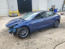 Salvage cars for sale at Austell, GA auction: 2021 Tesla Model 3