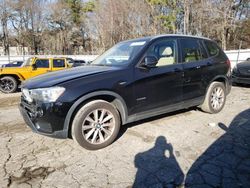 BMW x3 xdrive28i salvage cars for sale: 2017 BMW X3 XDRIVE28I