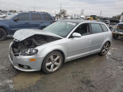 Salvage cars for sale at Eugene, OR auction: 2008 Audi A3 2.0